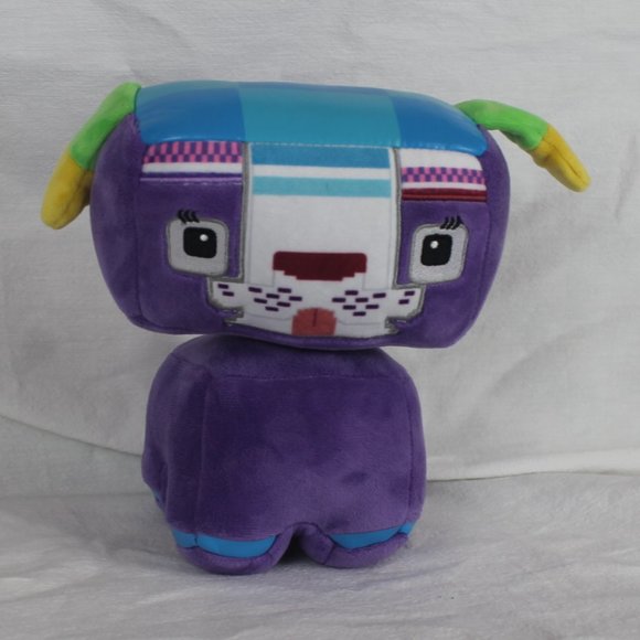 Ty Beanie Boos Widget the Lego Purple Dog Legoland Exclusive 2019 9" Tall - Picture 4 of 10
